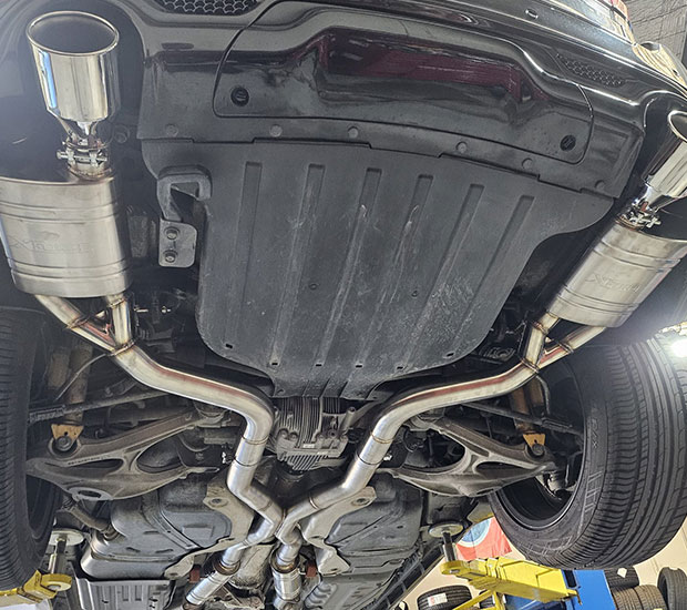Mercedes Exhaust